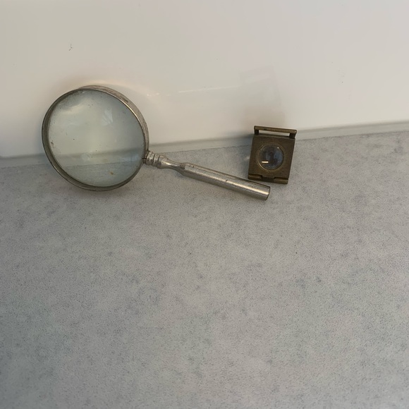 Vintage miniature magnifying glasses